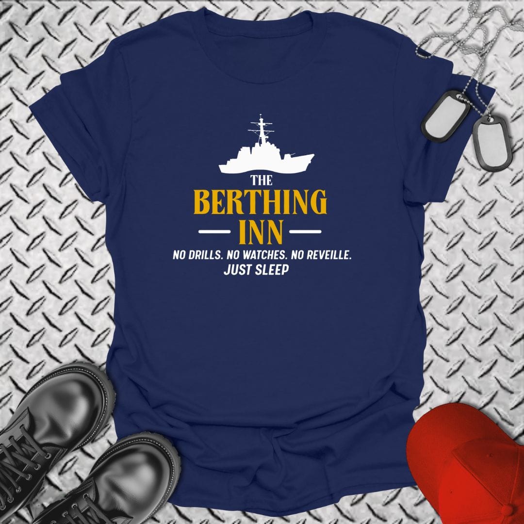 NavyHumor T-Shirt Navy / S The Berthing Inn T-shirt