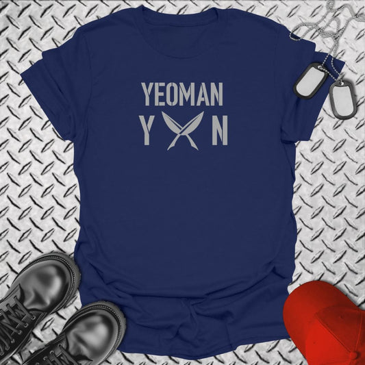 NavyHumor T-Shirt Navy / S YN - Yeoman Insignia T-shirt