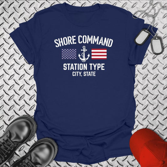 NavyHumor T-Shirt Navy / S "Your Command" - Shore Facility T-shirt