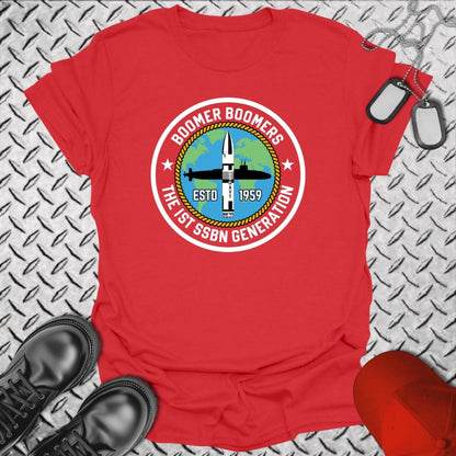 NavyHumor T-Shirt Red / S Boomer Boomers T-shirt
