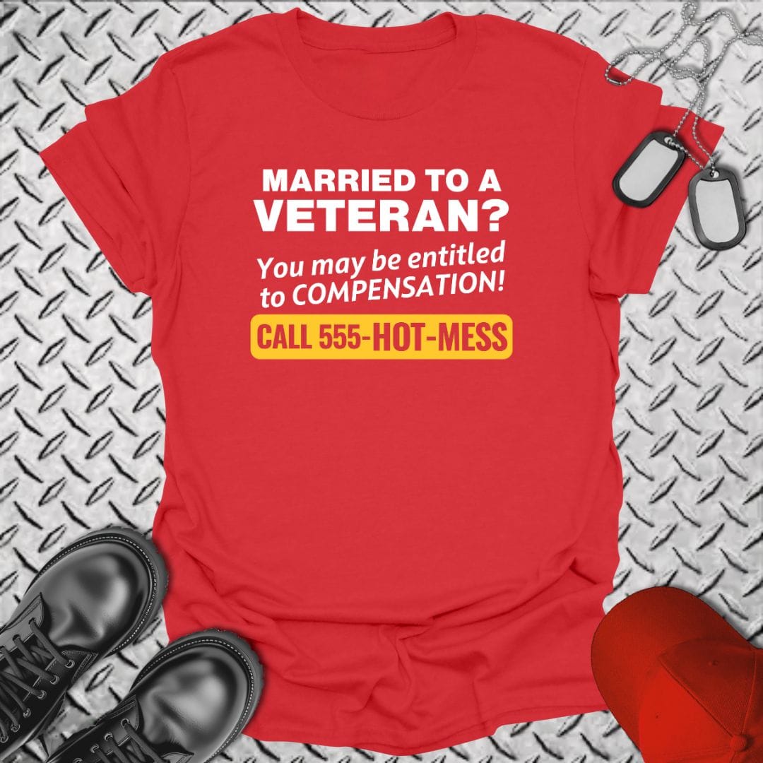 NavyHumor T-Shirt Red / S Compensation