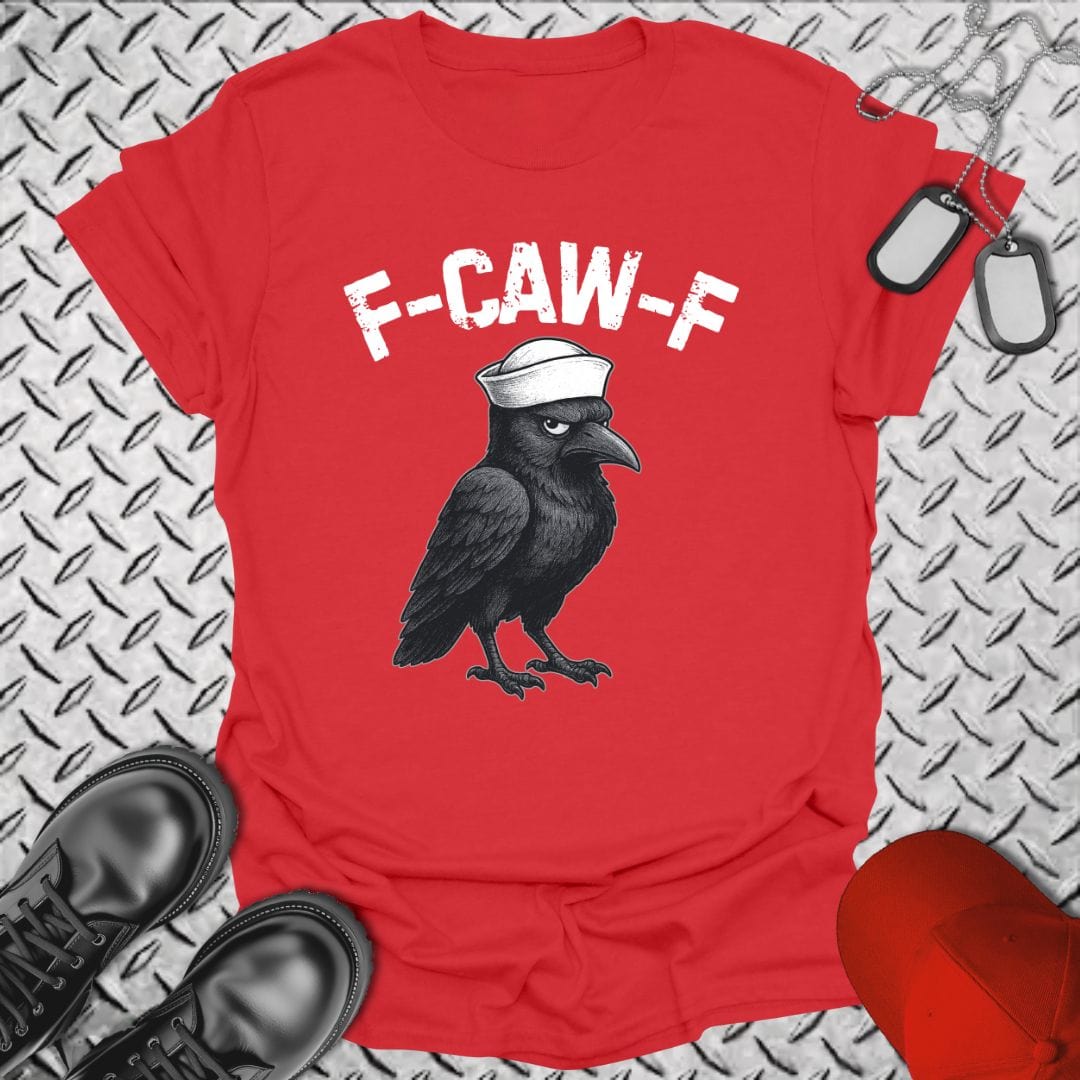 NavyHumor T-Shirt Red / S F-CAW-F T-shirt