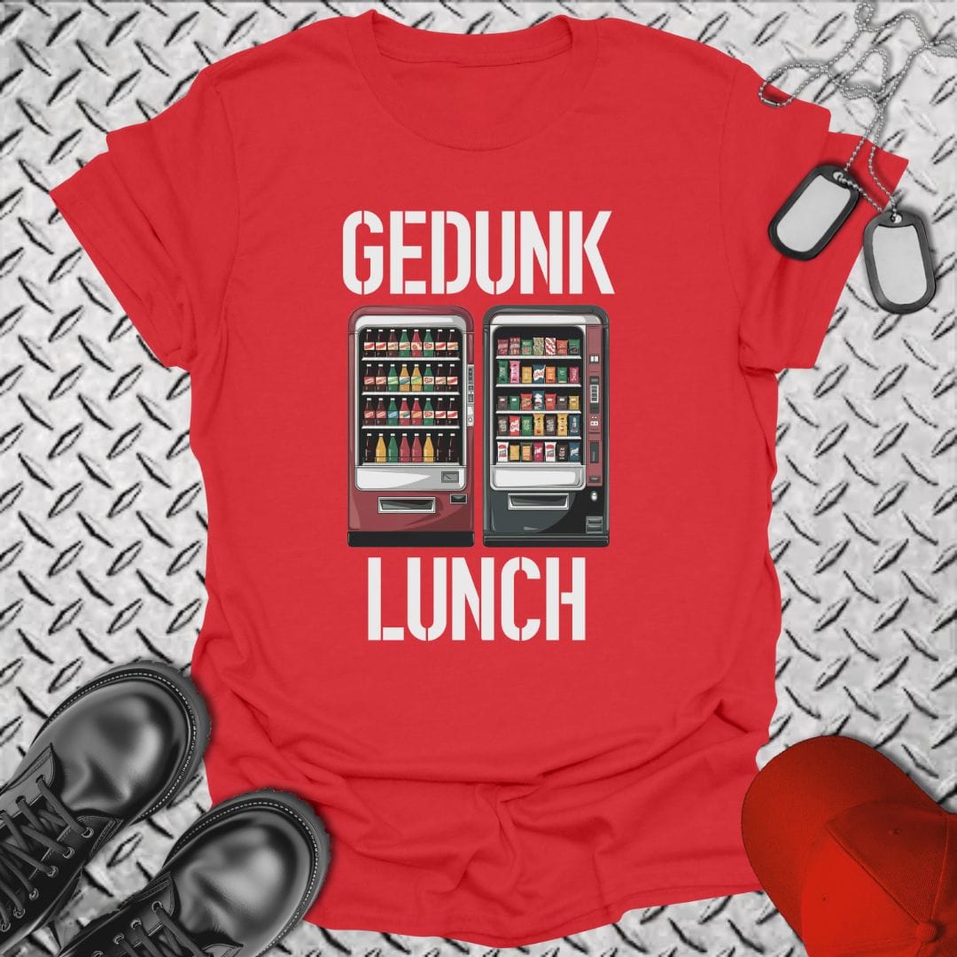 NavyHumor T-Shirt Red / S Gedunk Lunch T-shirt