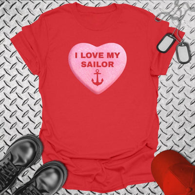 Love My Sailor Candy Heart