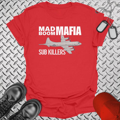 NavyHumor T-Shirt Red / S MAD Boom Mafia P-3 Orion T-shirt