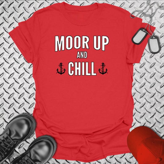 NavyHumor T-Shirt Red / S Moor Up and Chill T-shirt