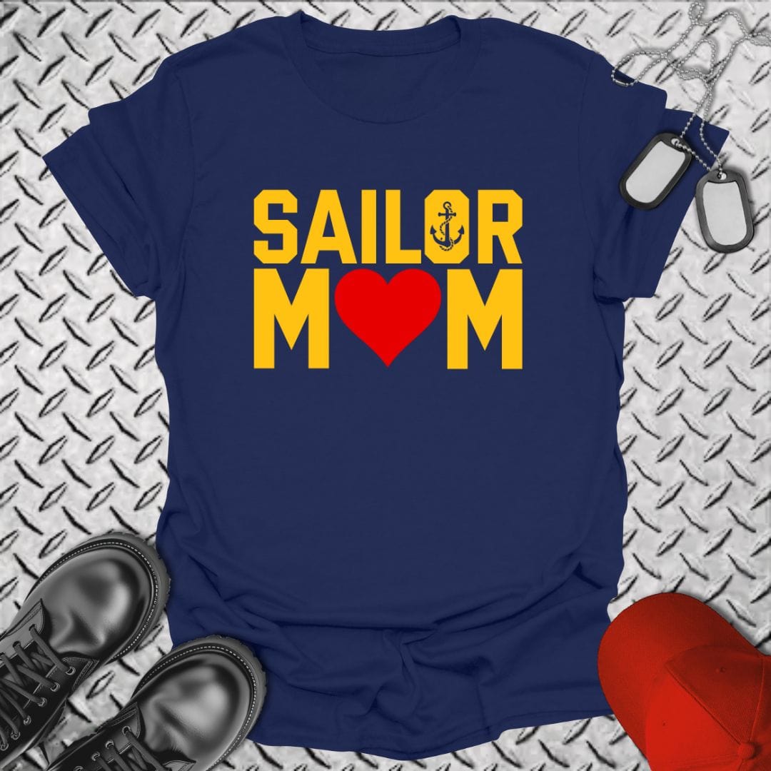 NavyHumor T-Shirt Sailor Mom T-shirt