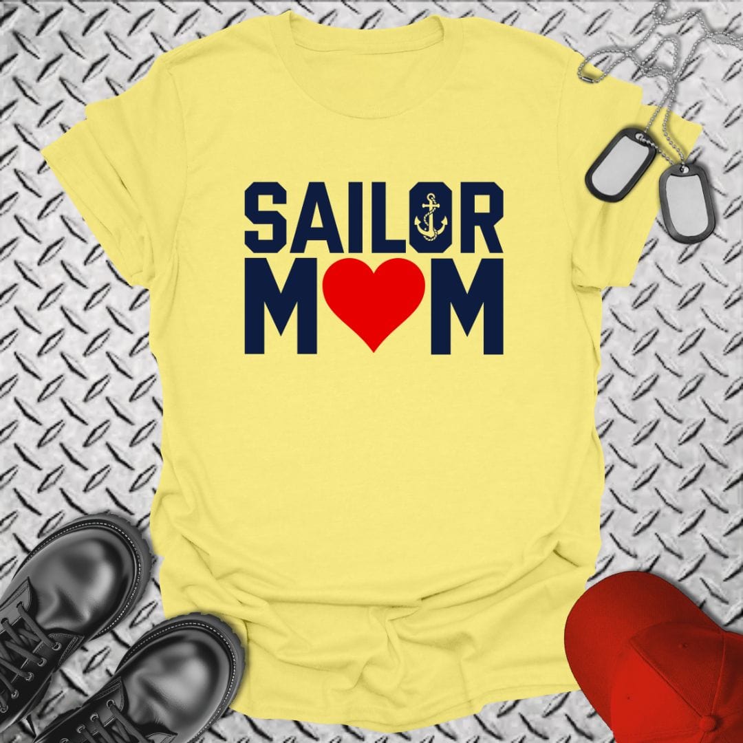 NavyHumor T-Shirt Sailor Mom T-shirt