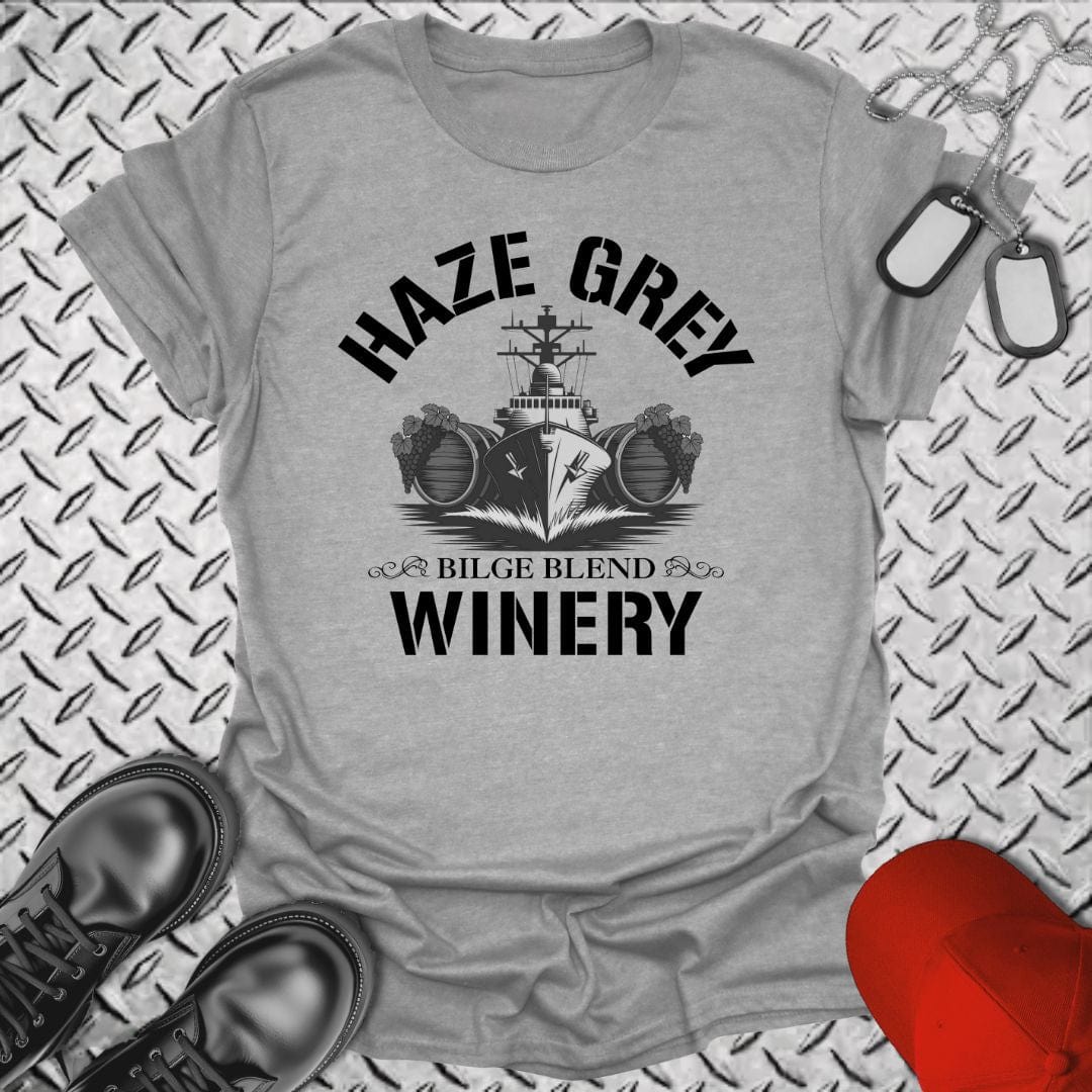 NavyHumor T-Shirt Sport Grey / S Bilge Wine T-shirt