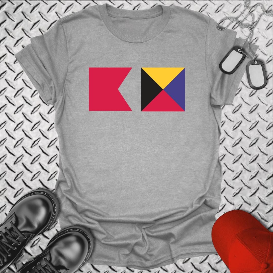 NavyHumor T-Shirt Sport Grey / S Bravo Zulu T-shirt