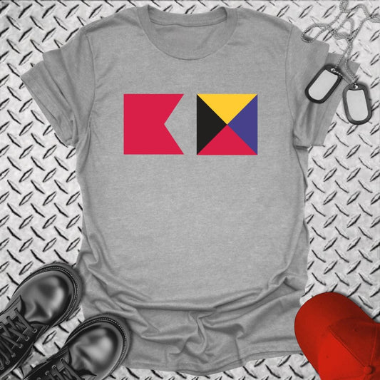 NavyHumor T-Shirt Sport Grey / S Bravo Zulu T-shirt