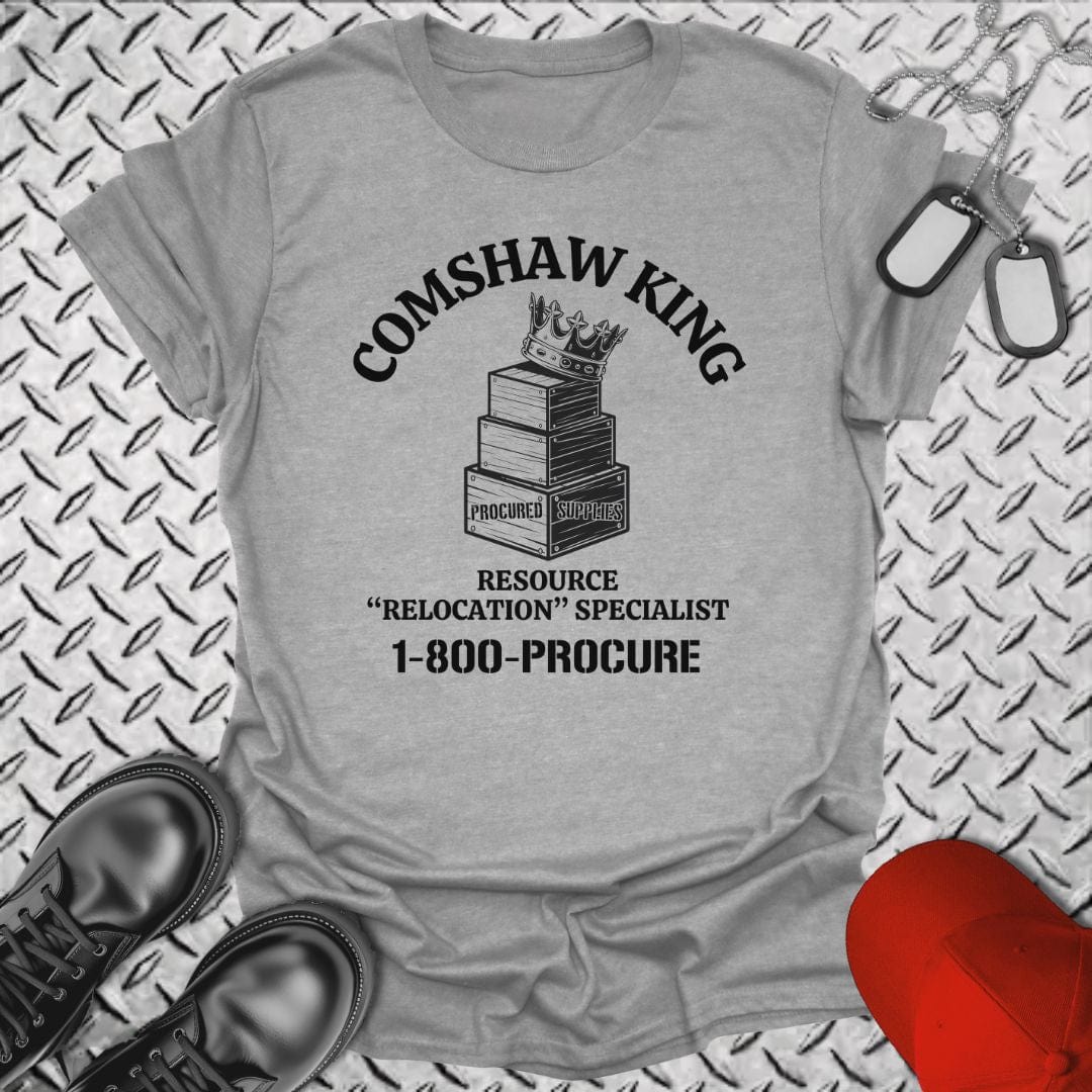 NavyHumor T-Shirt Sport Grey / S Comshaw King T-shirt