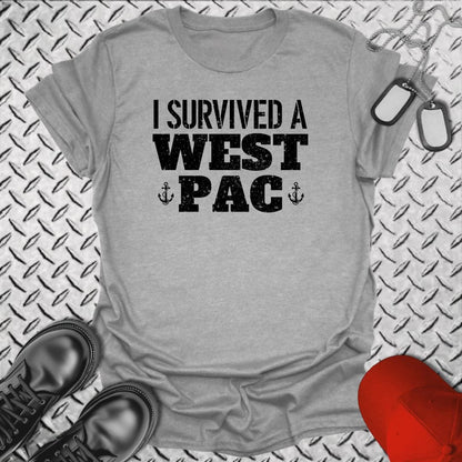 NavyHumor T-Shirt Sport Grey / S I Survived a WESTPAC T-shirt