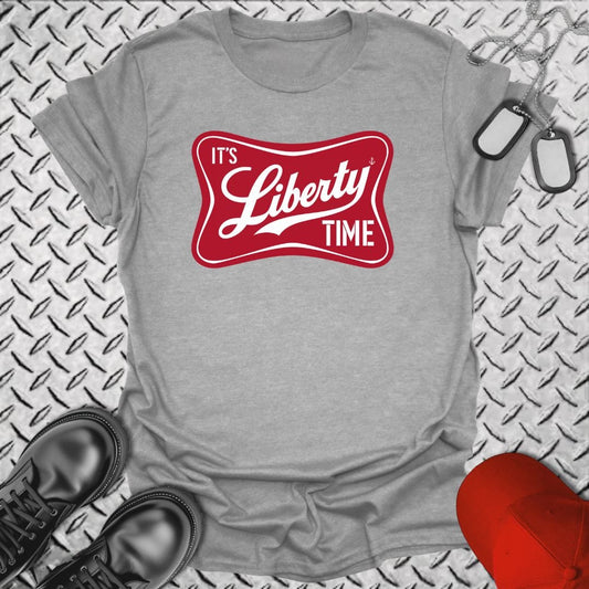 NavyHumor T-Shirt Sport Grey / S It's Liberty Time T-shirt