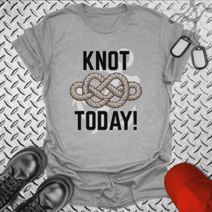 NavyHumor T-Shirt Sport Grey / S Knot Today! T-shirt