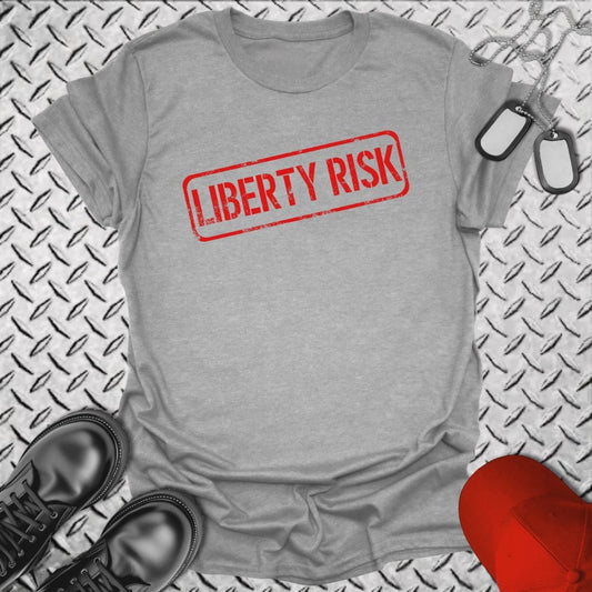NavyHumor T-Shirt Sport Grey / S Liberty Risk T-shirt