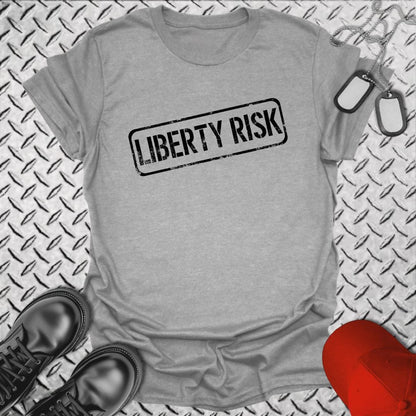 NavyHumor T-Shirt Sport Grey / S Liberty Risk T-shirt