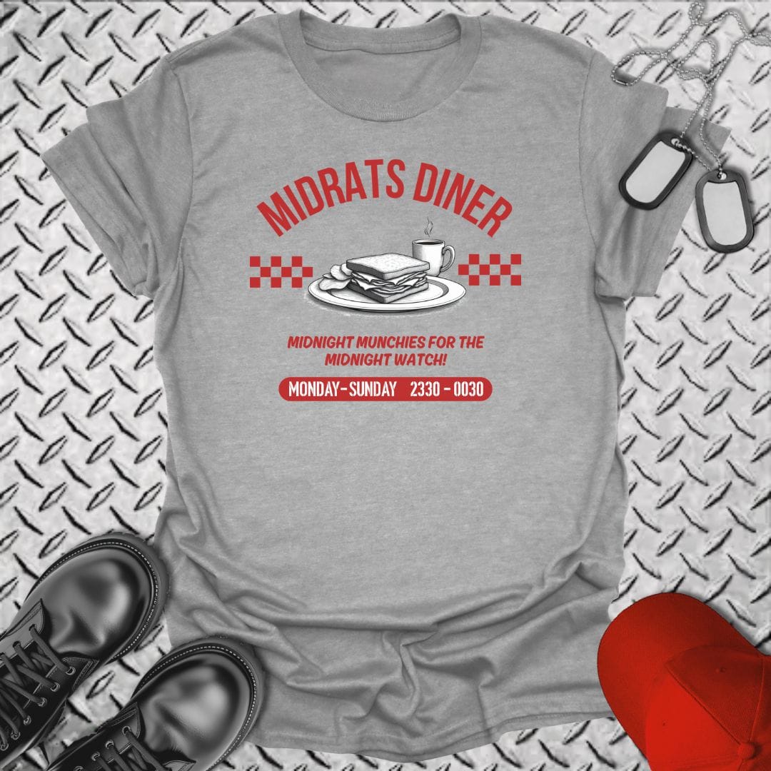 Midrats Diner T-shirt exclusive at Navy Humor