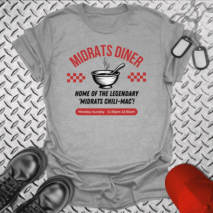 NavyHumor T-Shirt Sport Grey / S Midrats Diner Chili-Mac Tshirt