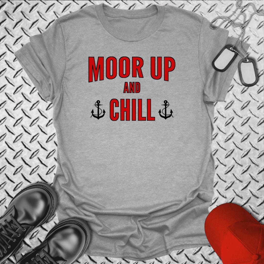 NavyHumor T-Shirt Sport Grey / S Moor Up and Chill T-shirt