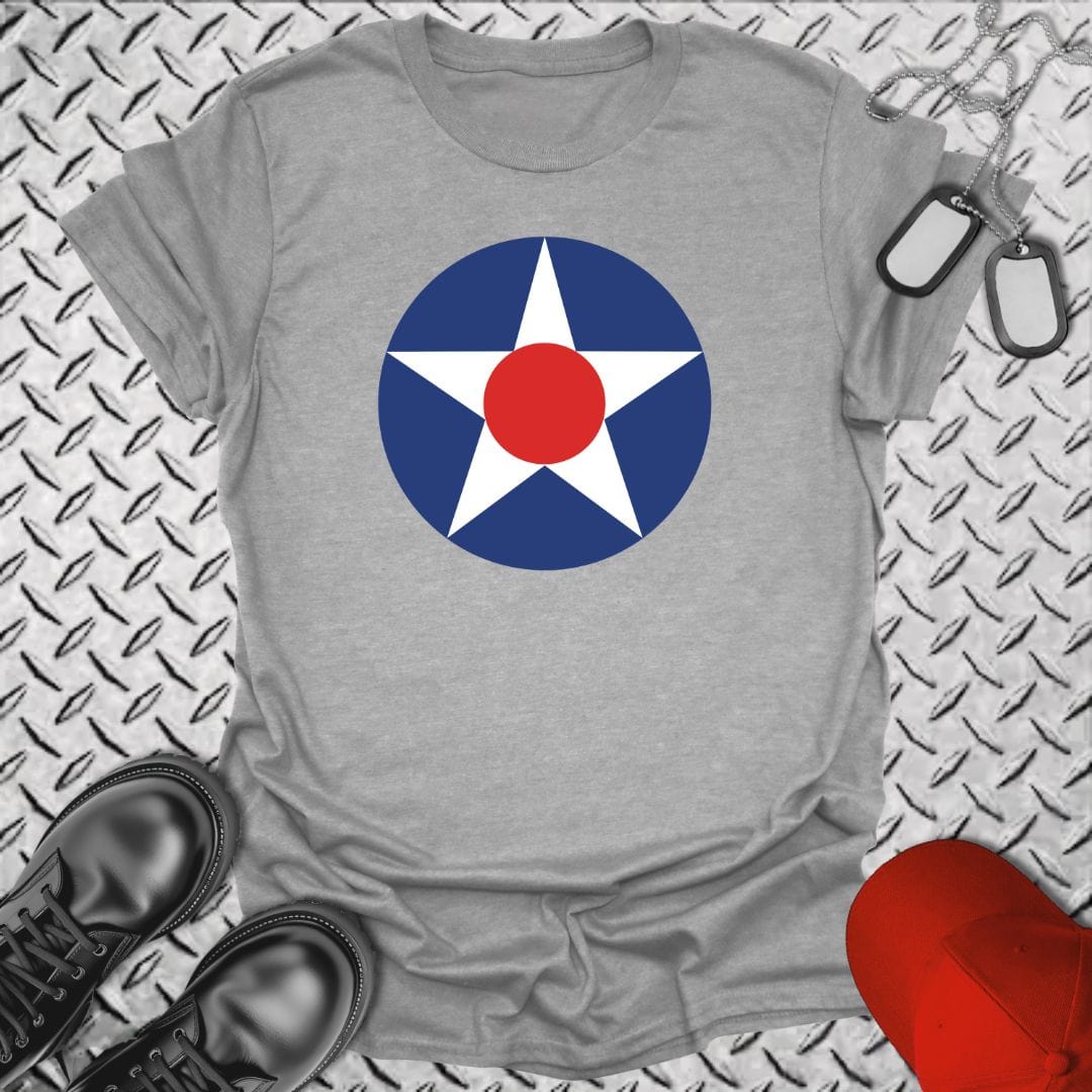 NavyHumor T-Shirt Sport Grey / S Naval Aviation Roundel - 1917 T-shirt