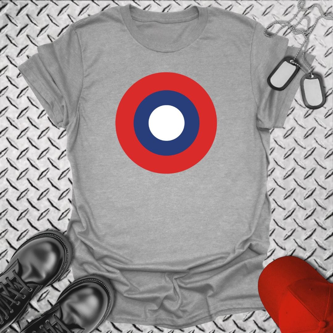 NavyHumor T-Shirt Sport Grey / S Naval Aviation Roundel - 1918 T-shirt
