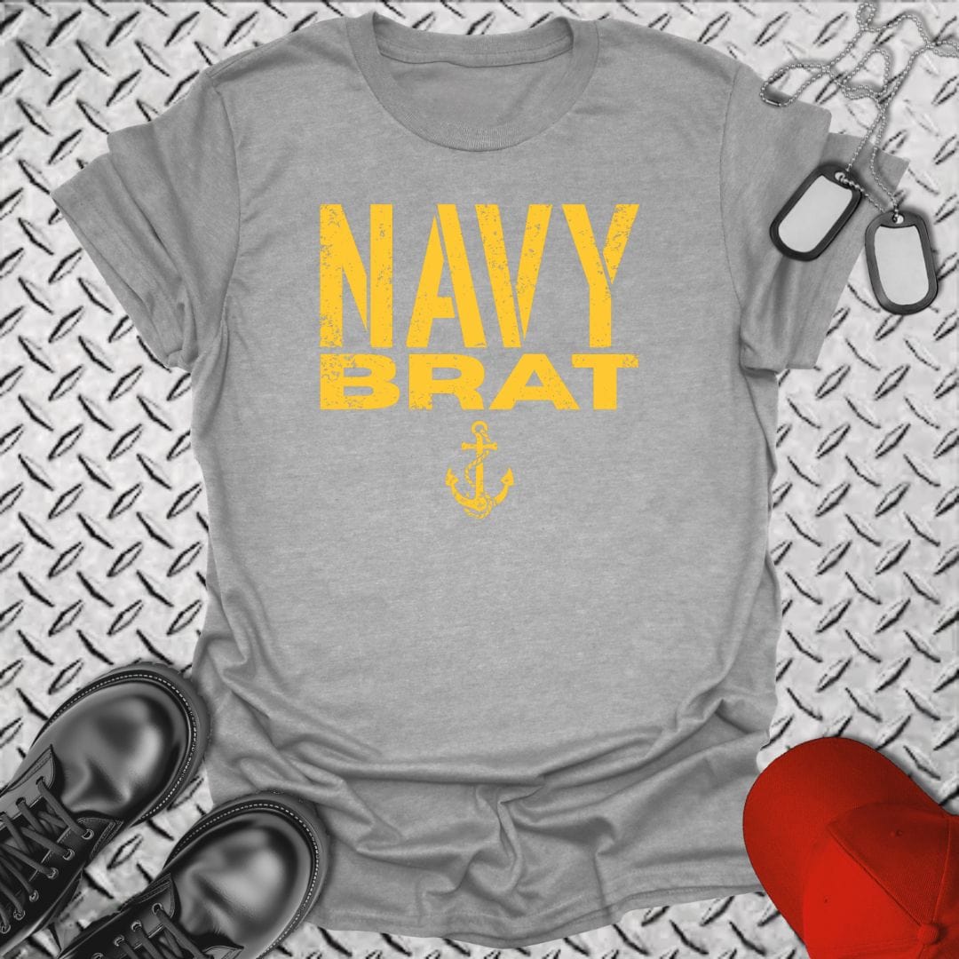 NavyHumor T-Shirt Sport Grey / S Navy Brat T-shirt