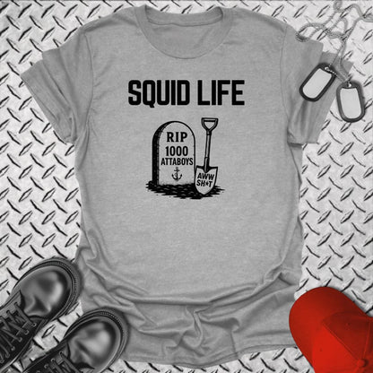 NavyHumor T-Shirt Sport Grey / S One Aww Sh*t - Squid Life T-shirt