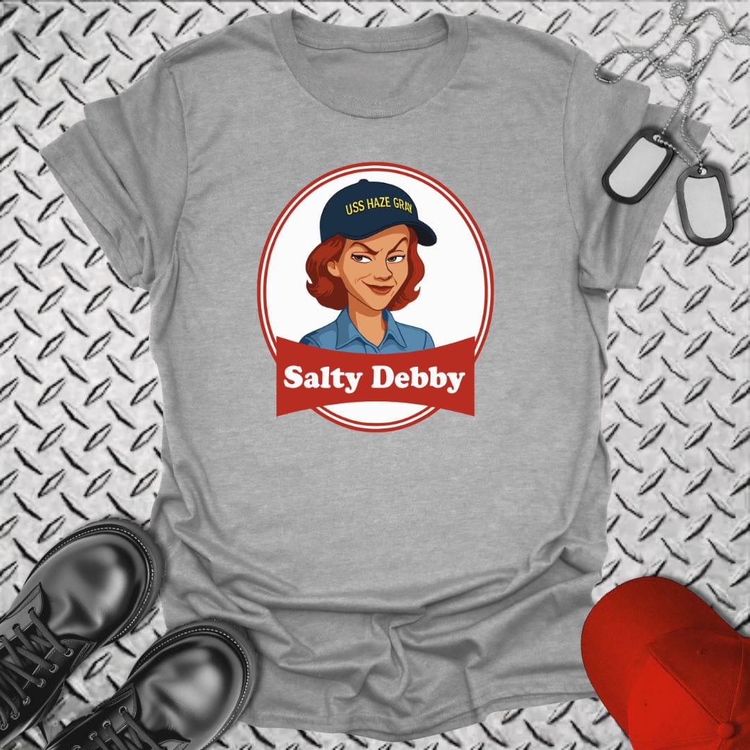 NavyHumor T-Shirt Sport Grey / S Salty Debby T-shirt