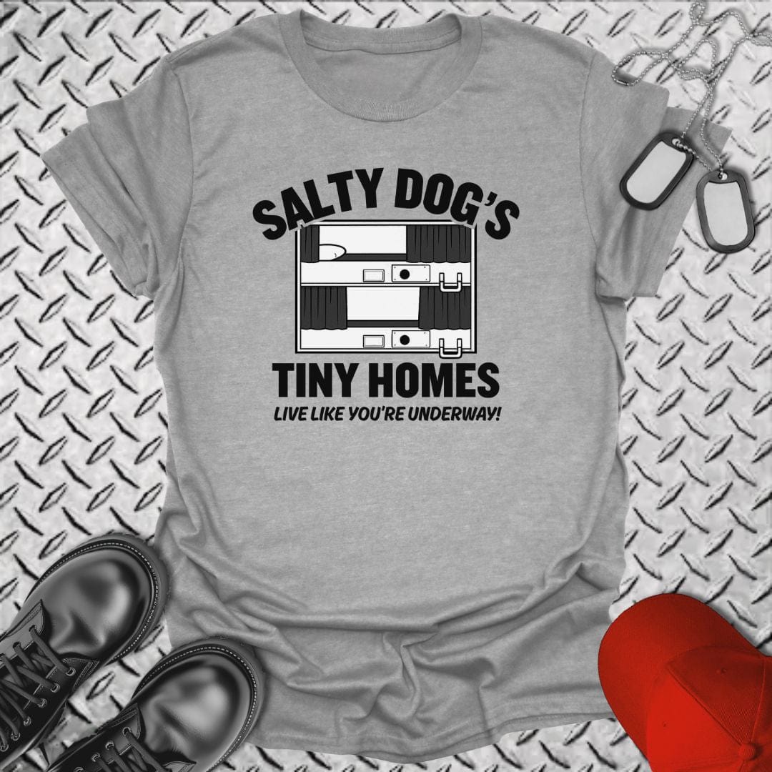 NavyHumor T-Shirt Sport Grey / S Salty Dog's Tiny Homes T-shirt