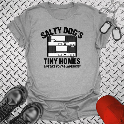 NavyHumor T-Shirt Sport Grey / S Salty Dog's Tiny Homes T-shirt