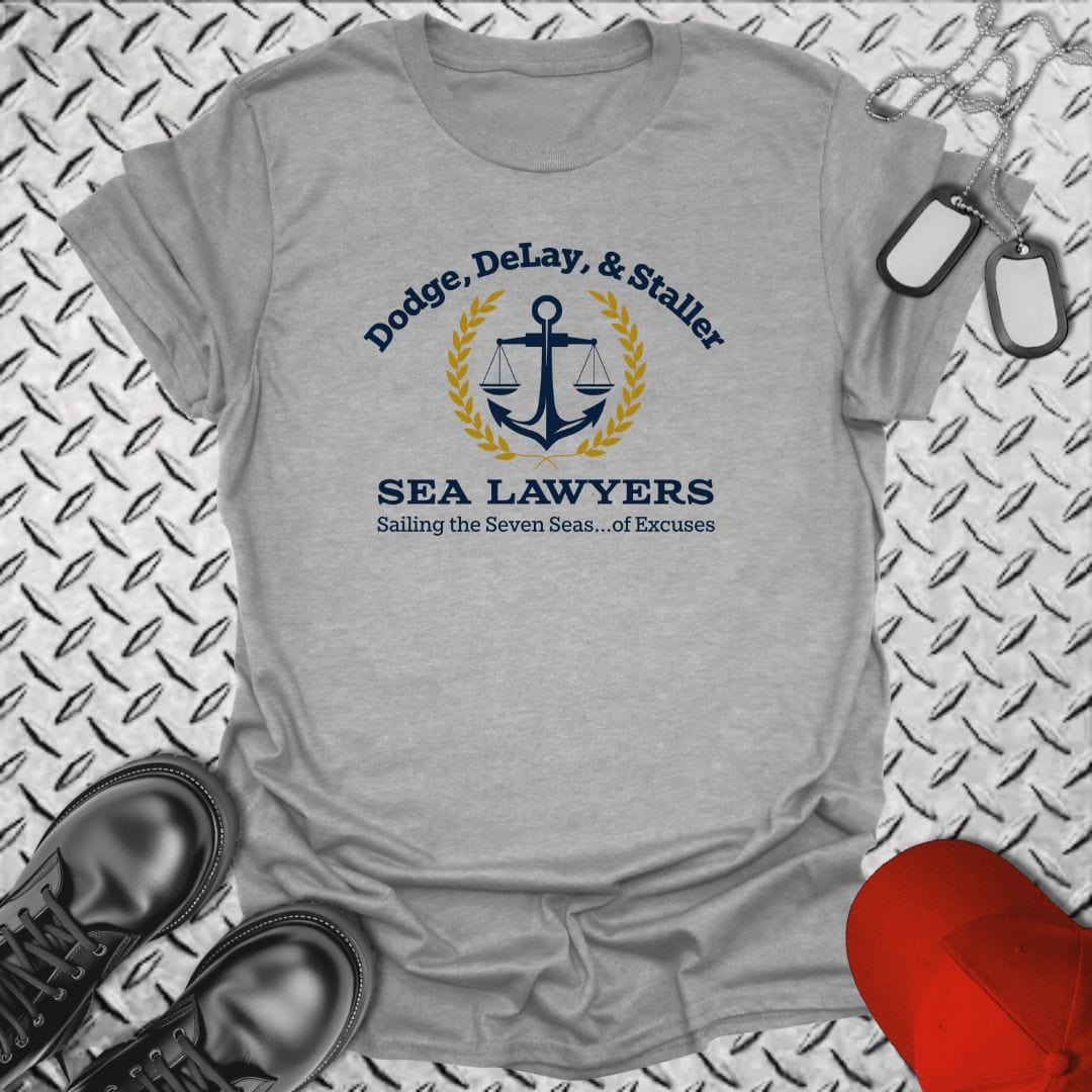 NavyHumor T-Shirt Sport Grey / S Sea Lawyers T-shirt