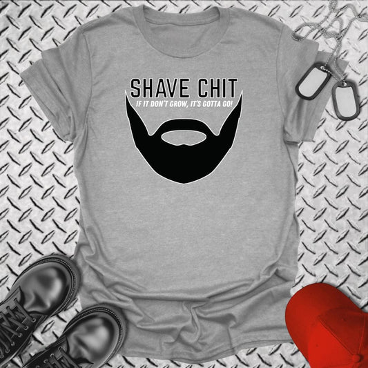 NavyHumor T-Shirt Sport Grey / S Shave Chit T-shirt