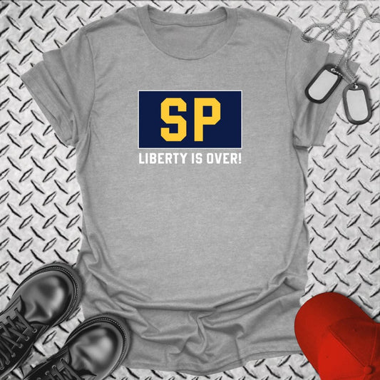 NavyHumor T-Shirt Sport Grey / S SP - Liberty is Over!