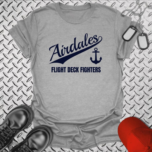 NavyHumor T-Shirt Sport Grey / S Team Airdales T-shirt