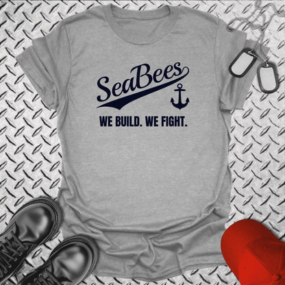 NavyHumor T-Shirt Sport Grey / S Team SeaBees T-shirt