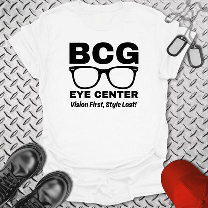 NavyHumor T-Shirt White / S BCG Eye Center T-shirt