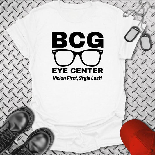 NavyHumor T-Shirt White / S BCG Eye Center T-shirt