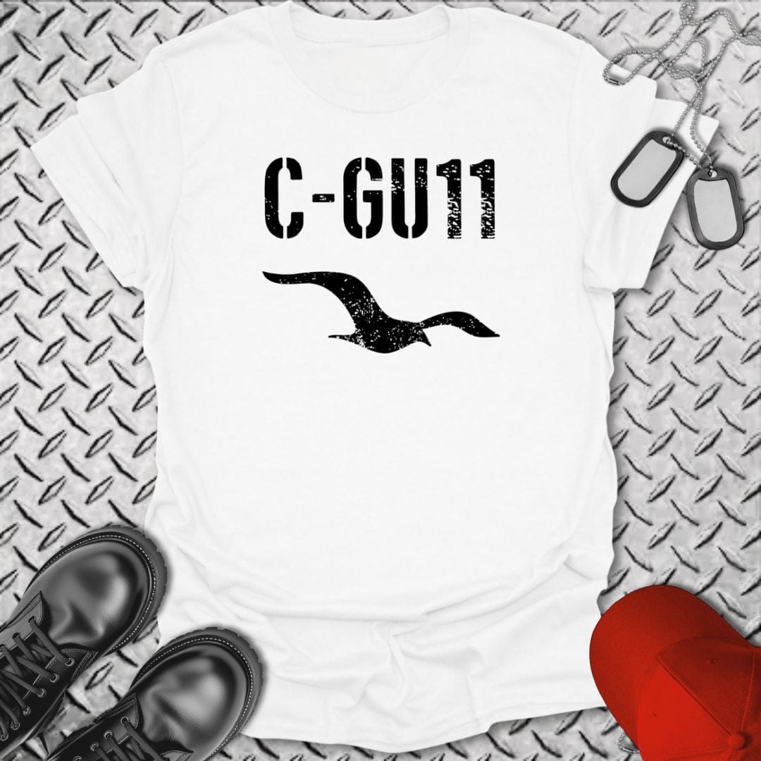 NavyHumor T-Shirt White / S C-GU11 T-shirt