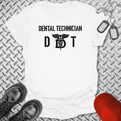 NavyHumor T-Shirt White / S DT - Dental Technician Insignia T-shirt