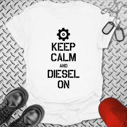 NavyHumor T-Shirt White / S EN - Keep Calm T-shirt