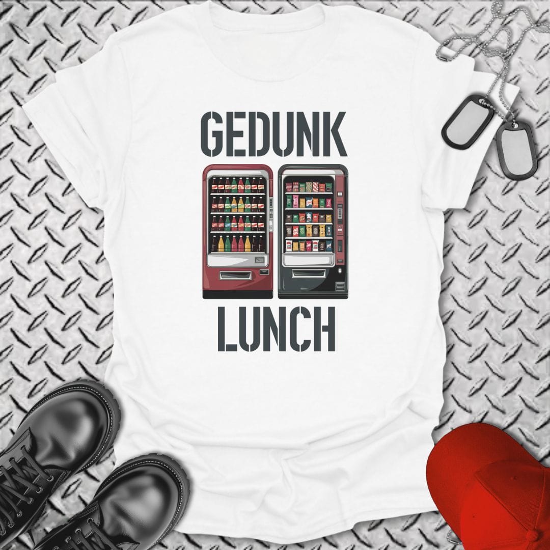 NavyHumor T-Shirt White / S Gedunk Lunch T-shirt