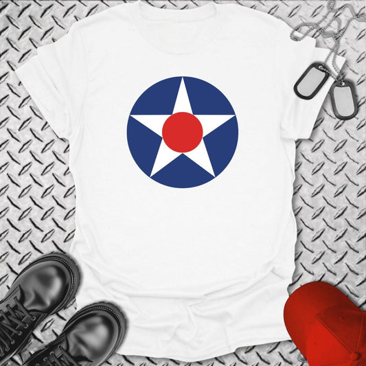 NavyHumor T-Shirt White / S Naval Aviation Roundel - 1917 T-shirt