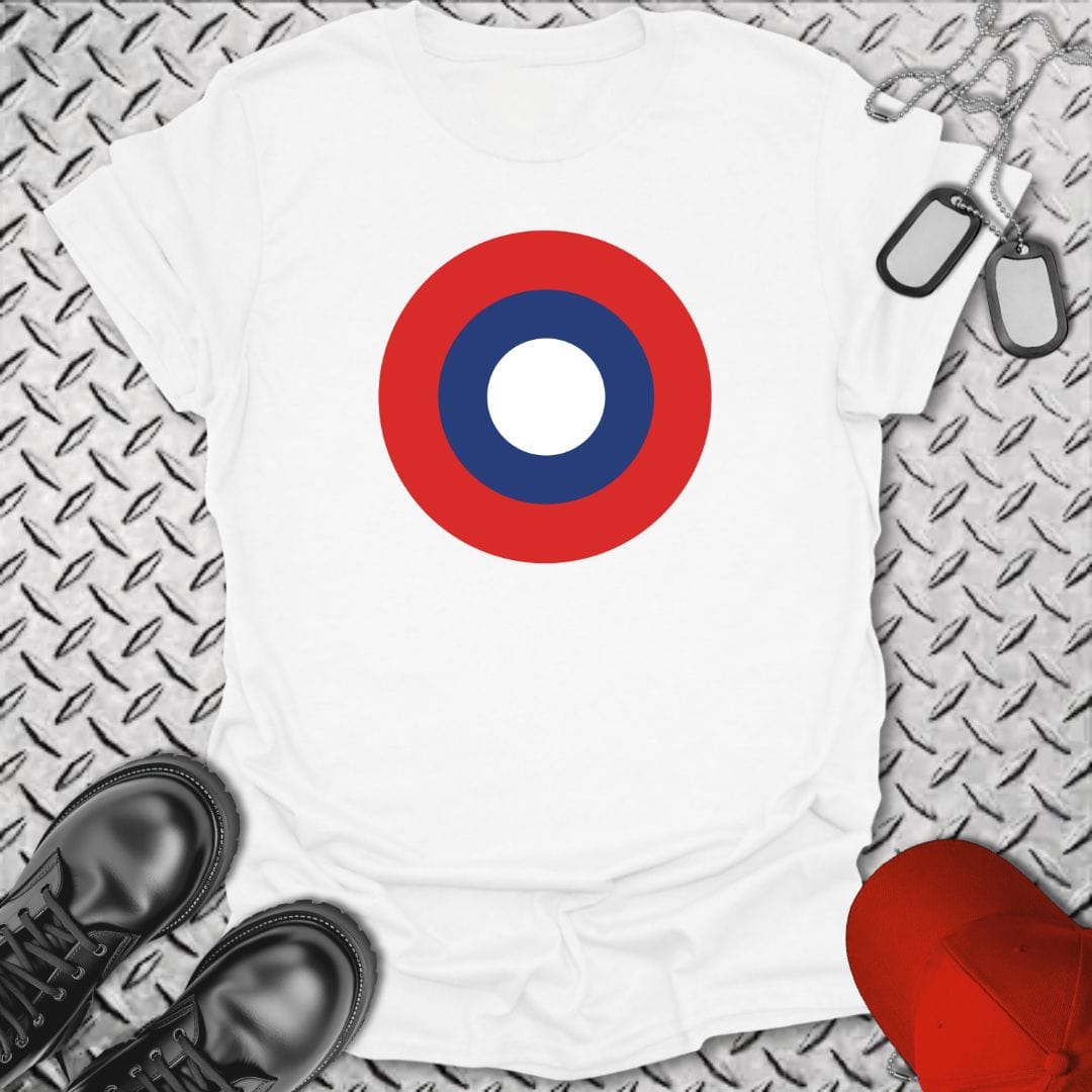 NavyHumor T-Shirt White / S Naval Aviation Roundel - 1918 T-shirt