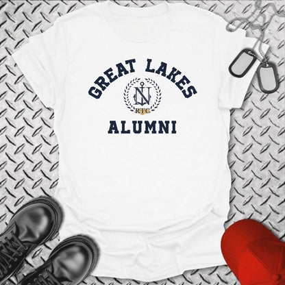 NavyHumor T-Shirt White / S RTC Great Lakes Alumni T-shirt