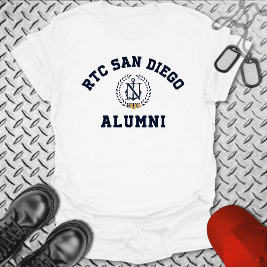 NavyHumor T-Shirt White / S RTC San Diego Alumni T-shirt