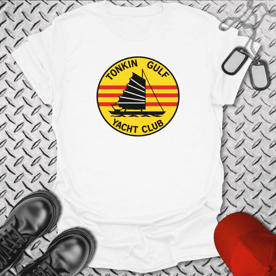 NavyHumor T-Shirt White / S Tonkin Gulf Yacht Club T-shirt