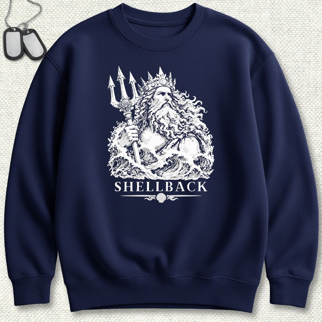Neptune Shellback Sweatshirt - Navy