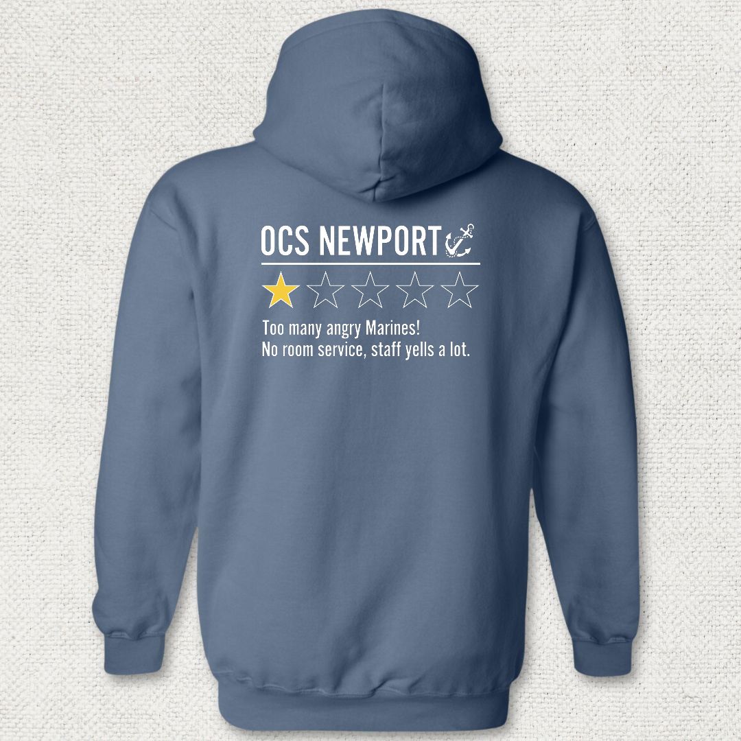 OCS Newport Review Hoodie - Heather Navy