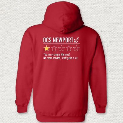 OCS Newport Review Hoodie - Red